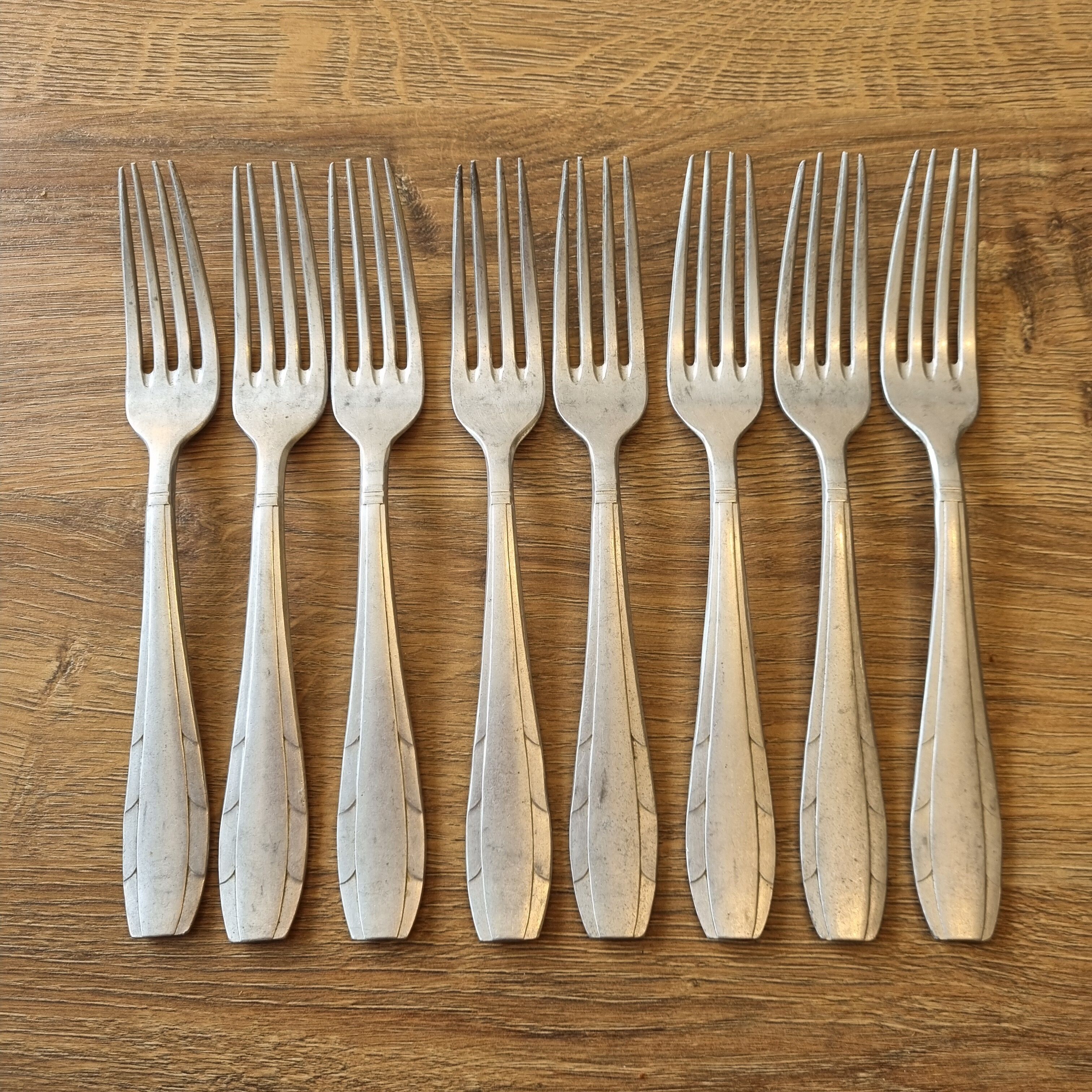 Couverts en aluminium milieu XIXEME