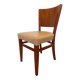 58 authentic bistro chairs Stella - Beech & Skaï model