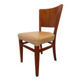 58 authentic bistro chairs Stella - Beech & Skaï model