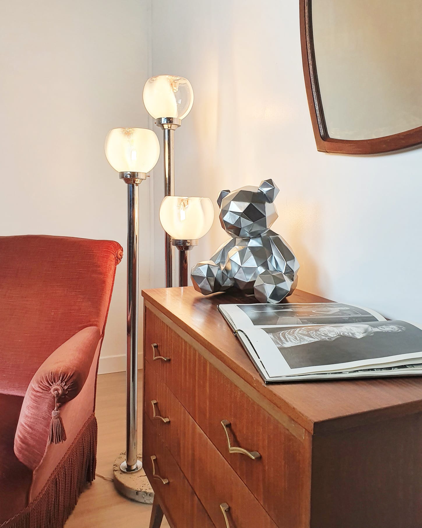 Floor lamp Mazzega 70s