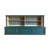 Art deco shelf duck green