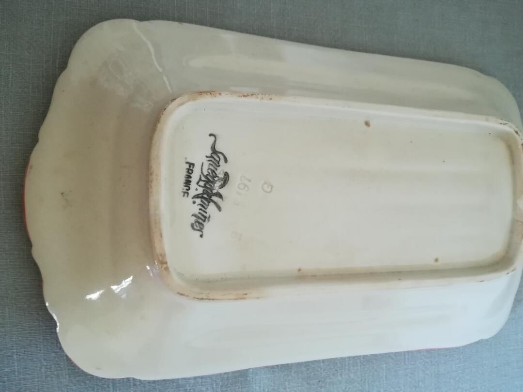 Sarreguemines asparagus dish