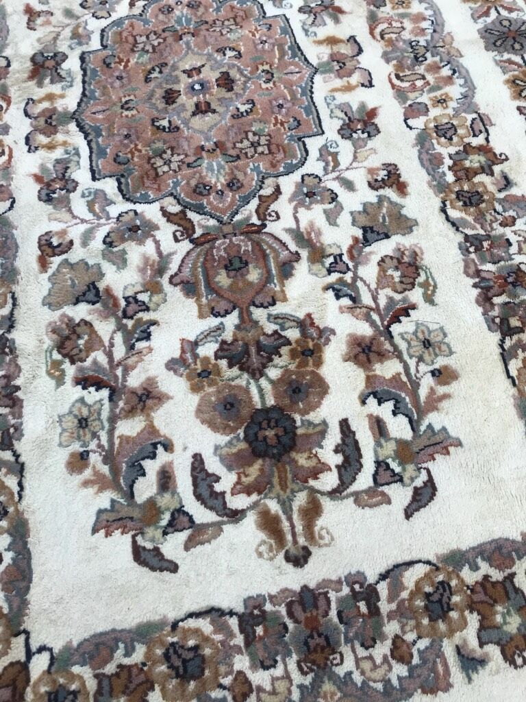 Carpet pakistani Karachi wool and silk 155 x 248 cm