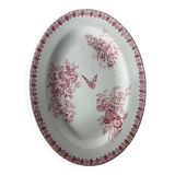 Onnaing Moisson iron earth oval presentation dish