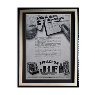 Publicité pour " JIF " de 1932