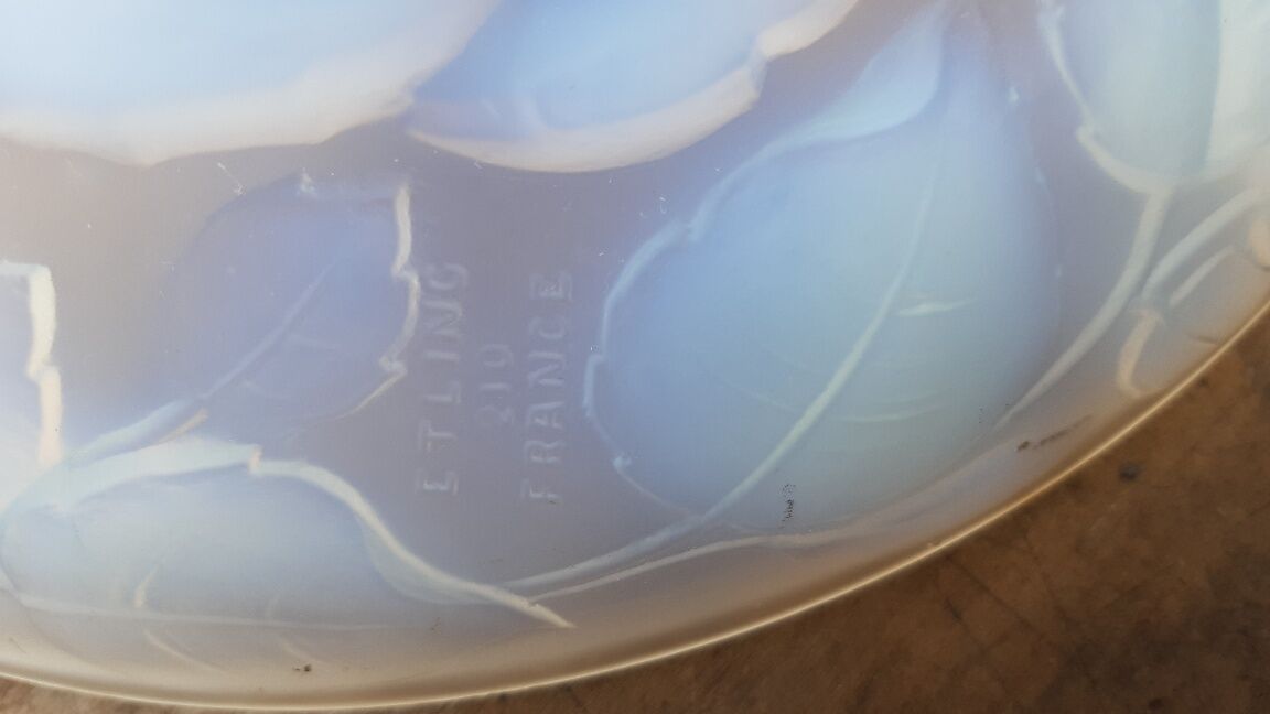 Art Deco rose cup by Edmond Etling 1930