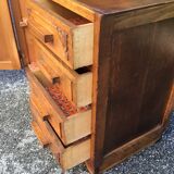 Asymmetrical chest of drawers