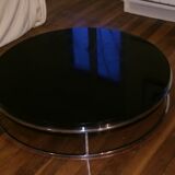 Table basse design 120 piétement aluminium