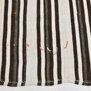 Tapis Kilim vintage rayé contemporain, 206 x 304 cm