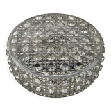 Round ceiling light minimalist wall sconce vintage transparent glass bubbles