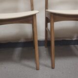 Paire de chaises vintage danoises  faldsled