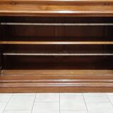 Secretary desk with solid wood flap