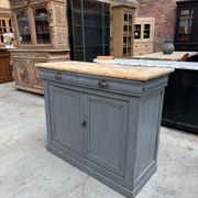 Louis Philippe buffet in grey patina