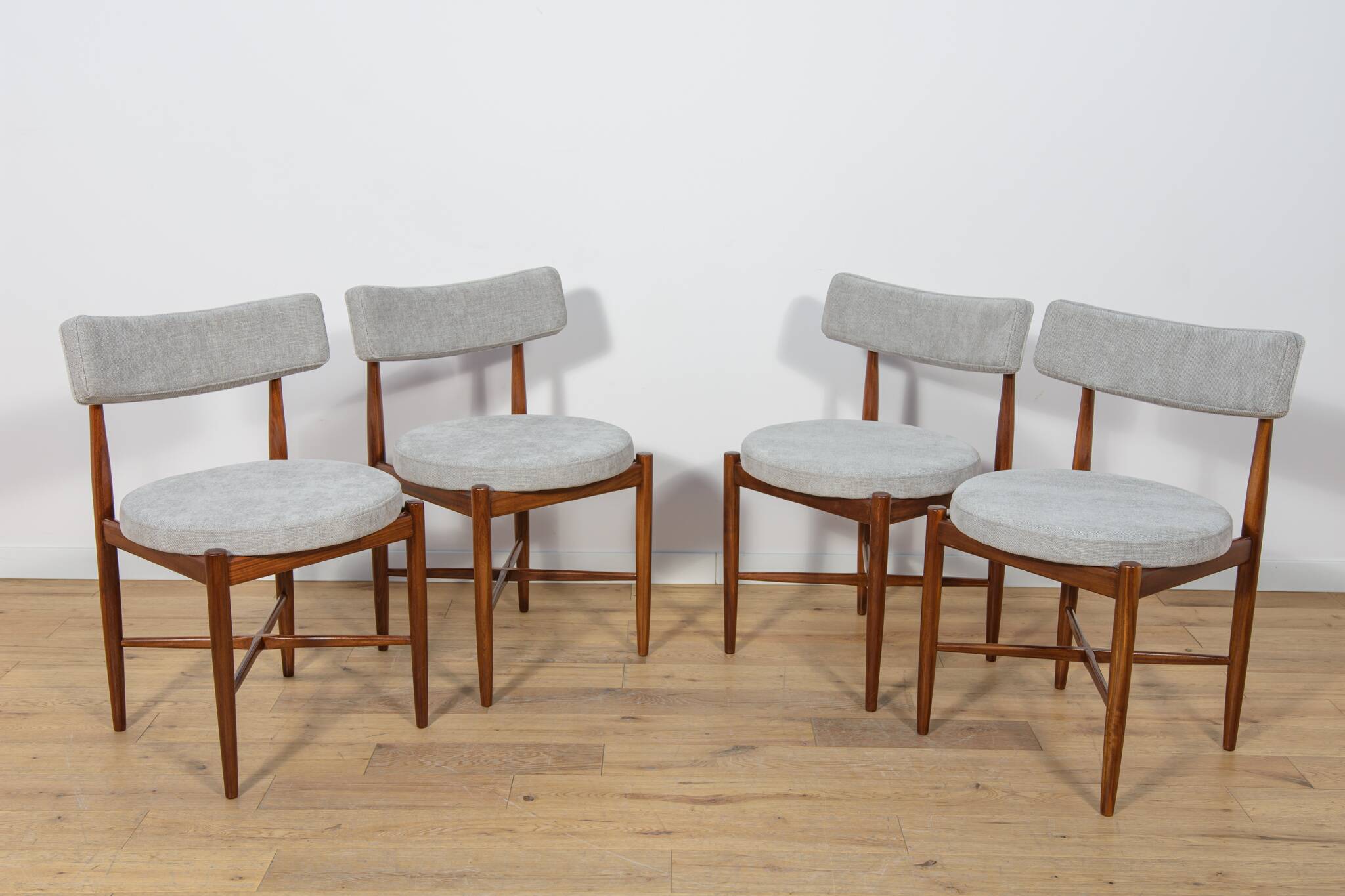 Mid-Century Teak Dining Chairs by Ib Kofod Larsen for G-Plan, 1960s.