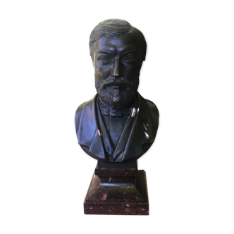 Bust portrait of Doctor T. Bertholle by Gaston Guitton