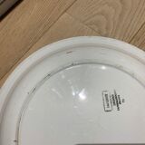 Round hollow flat model Jacquot Faience Digoin Sarreguemines