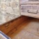 Antique loom furniture watchmaker's layette