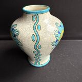 Art Deco earthenware vase – Boch La Louvière – Charles Catteau (1880-1966)