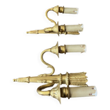 Pair of neo classic wall lights
