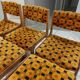 Suite de 6 chaises Baumann vintage années 1970
