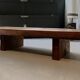 Table basse design Wabi Sabi, numérotée, édition Mobili Mundi