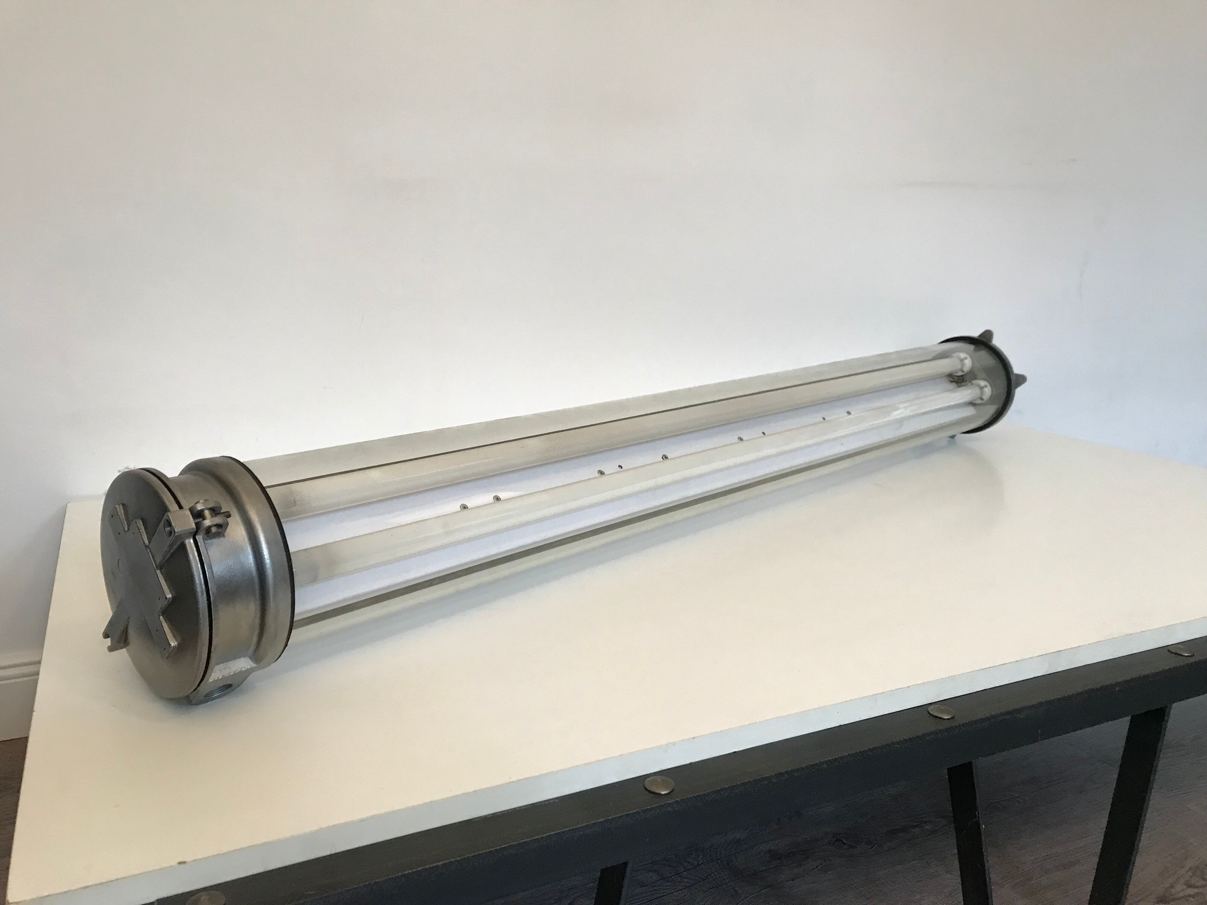 Lampe industrielle néon atex anti déflagration