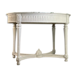 Painted carved wooden planter, circa 1900