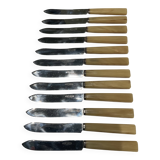 12 cheese knives. Vintage