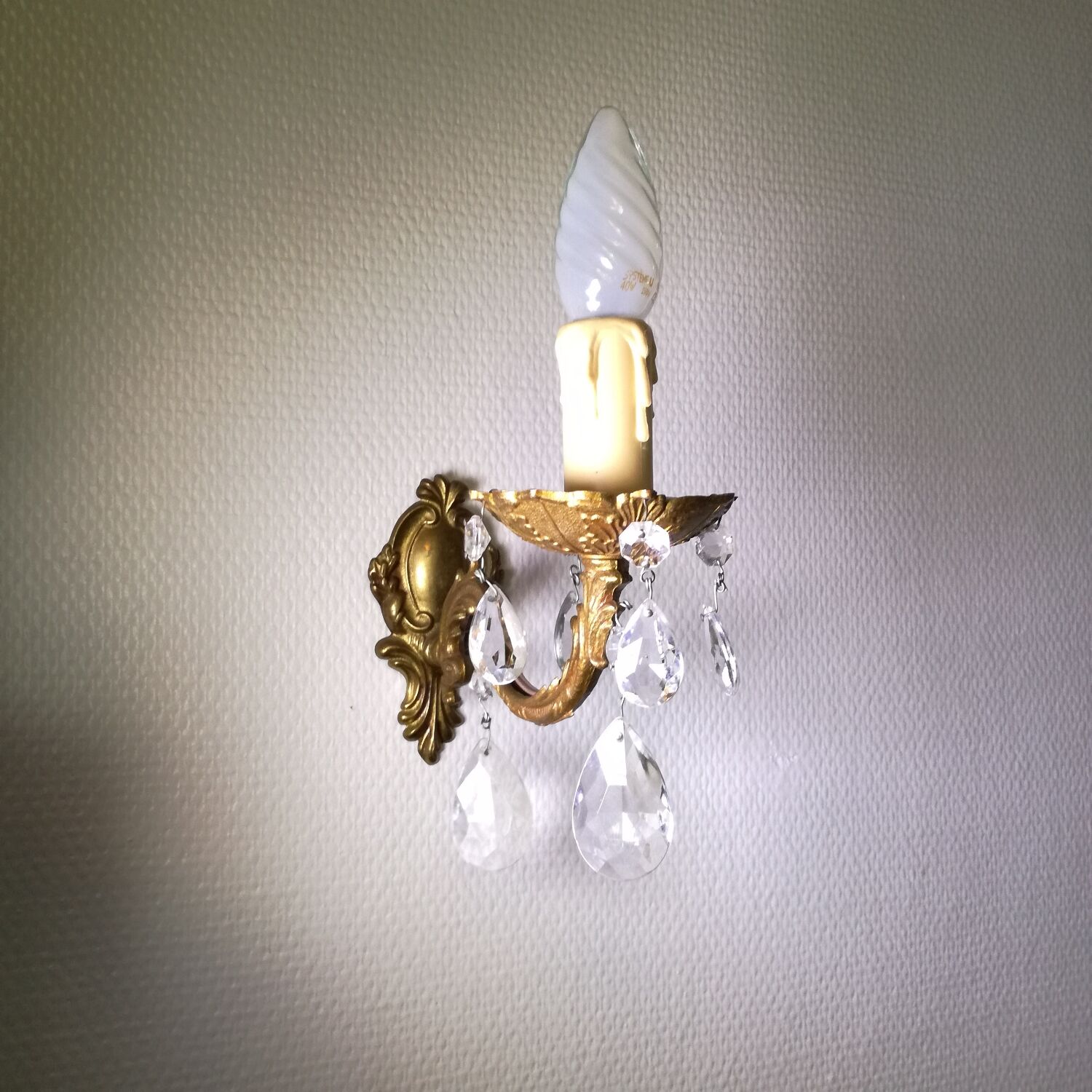 Louis XVI style bronze sconces