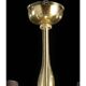 Modern Gold Murano Glass Chandelier in Contemporary Style