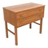 Scandinavian teak chest of drawers, Carlström, Sweden, 1950