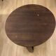 Table basse en bois massif vintage