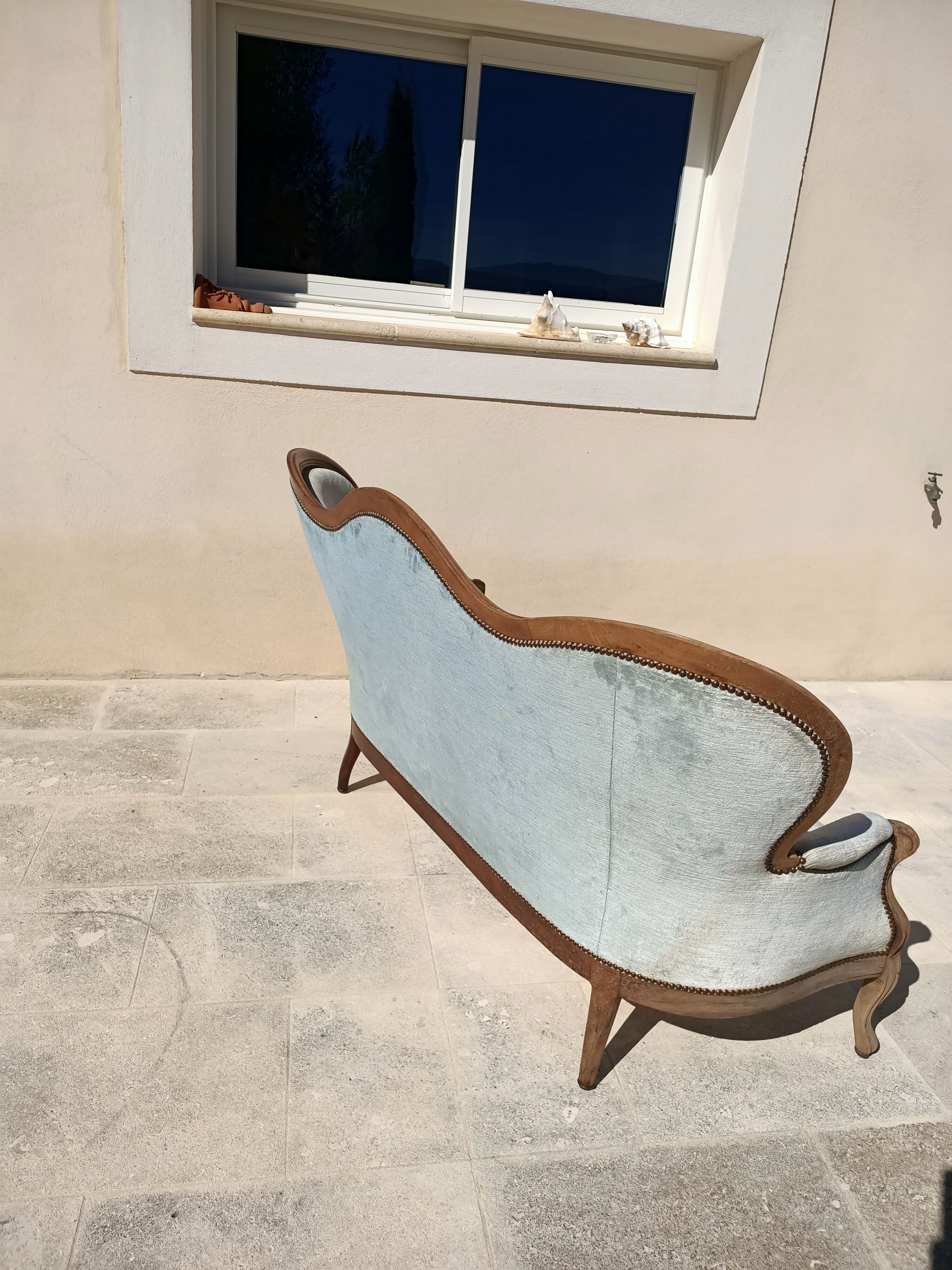Bench, sofa Louis Philippe 3 places