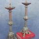 Pair of candlesticks or church candlesticks