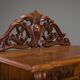 Louis Philippe walnut secretary desk
