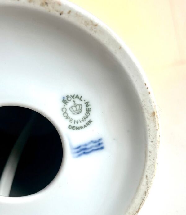 Paire de Lampes porcelaine Royal Copenhagen