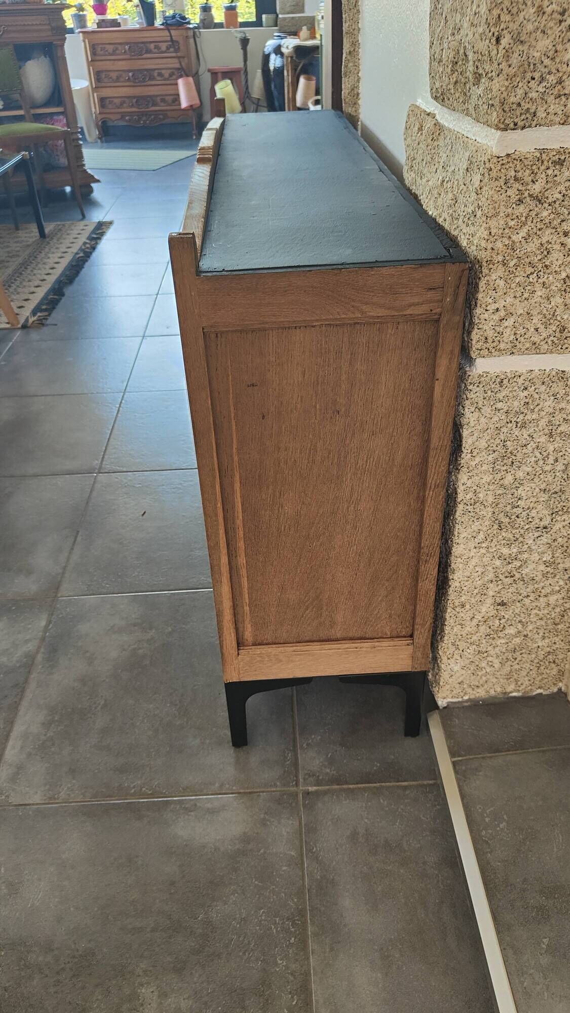 Art Deco buffet in solid oak