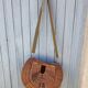 Large handmade wicker fishing basket