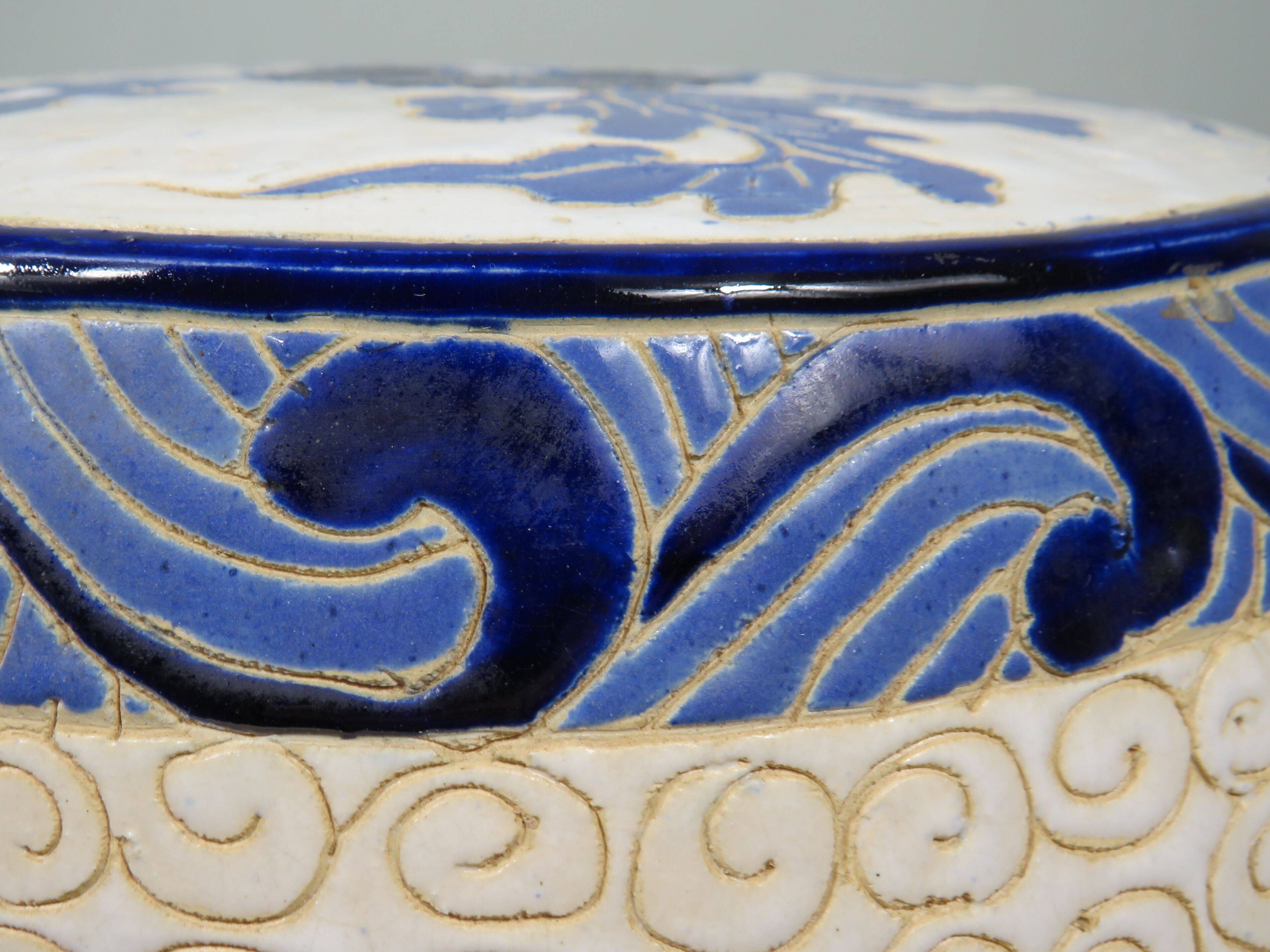Ceramic stool, Italy 1970-1980