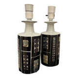 Paire de lampes royal copenhagen