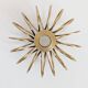 Vintage Brass Spiral Candle Holder Minimalist Midcentury Design
