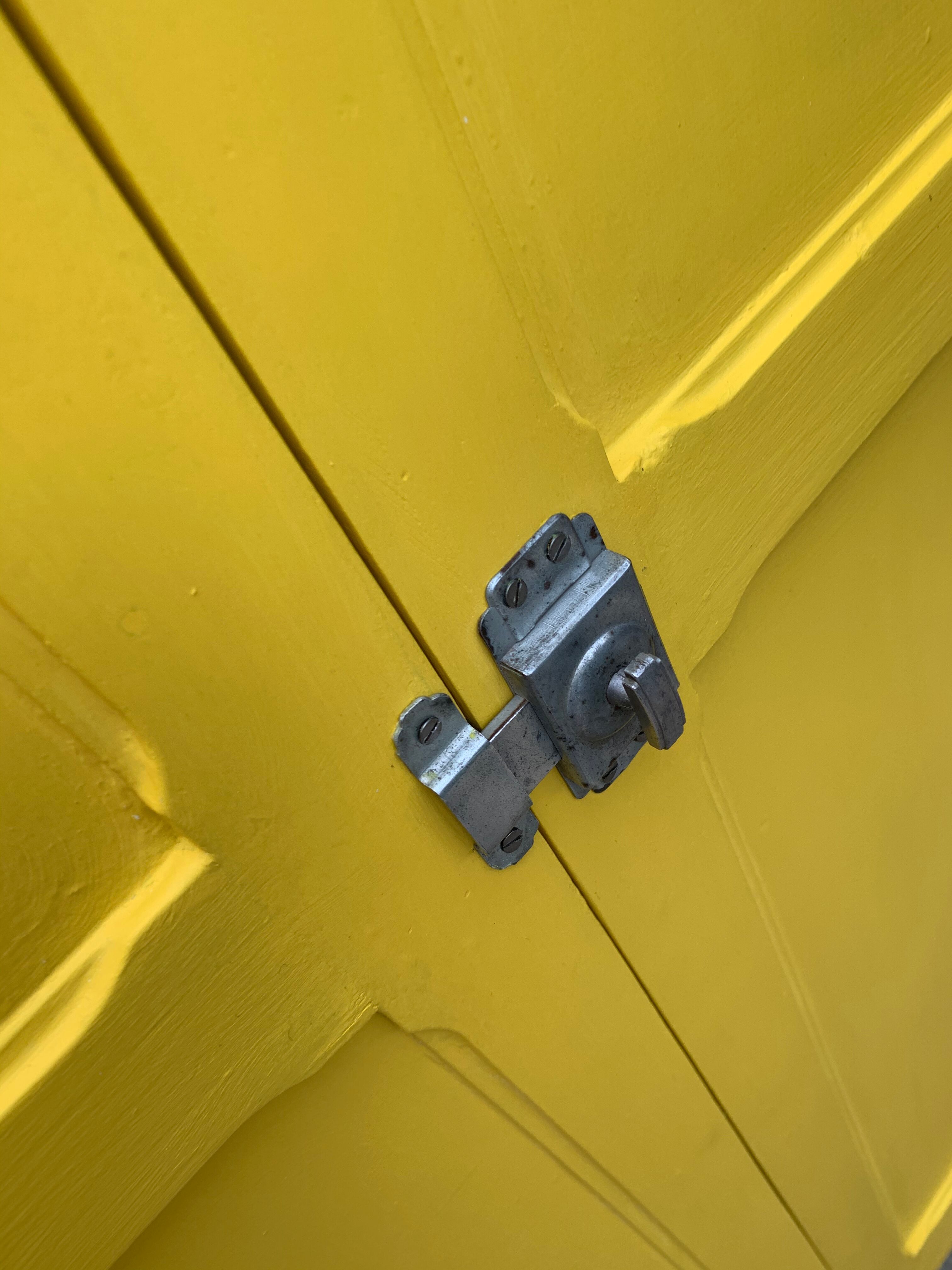Powdered yellow parisian wardrobe 1950