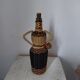 Anthropomorphic glass and rattan bottle 50s