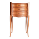 Curved fruitwood chiffonnier in Louis XV style.