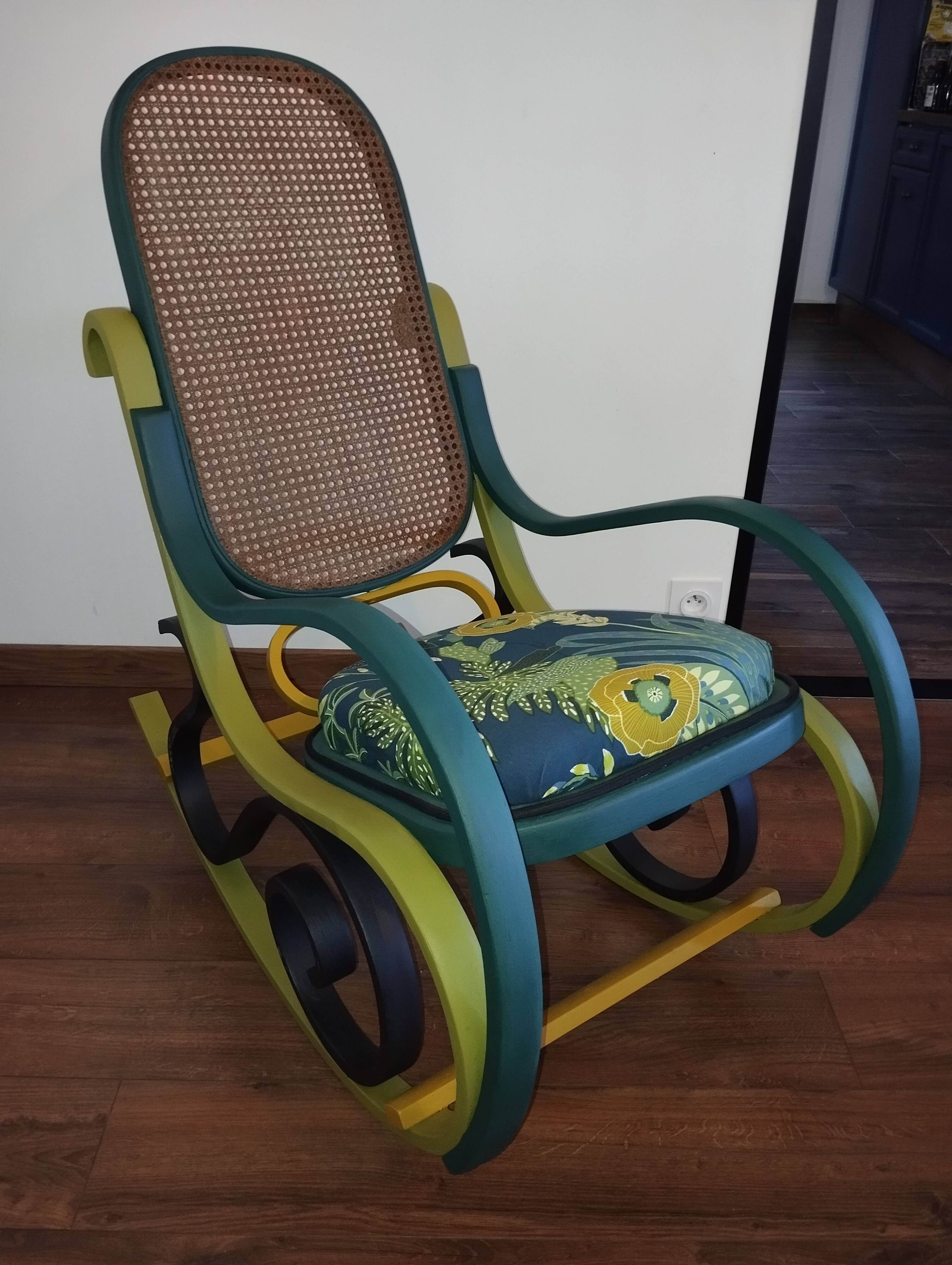 Customized rocking chair