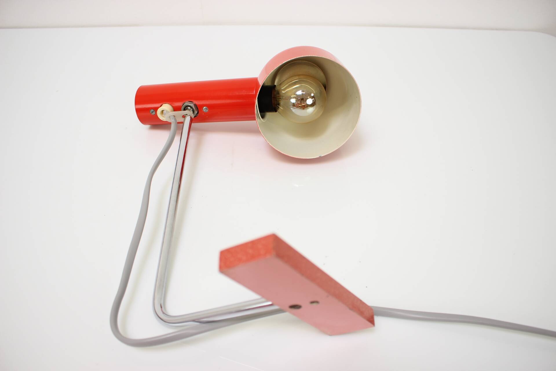 Rare Adjustable Table Lamp by Napako, 1960's, Czechoslovakia