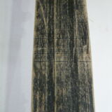 Pair of vintage wooden child skis