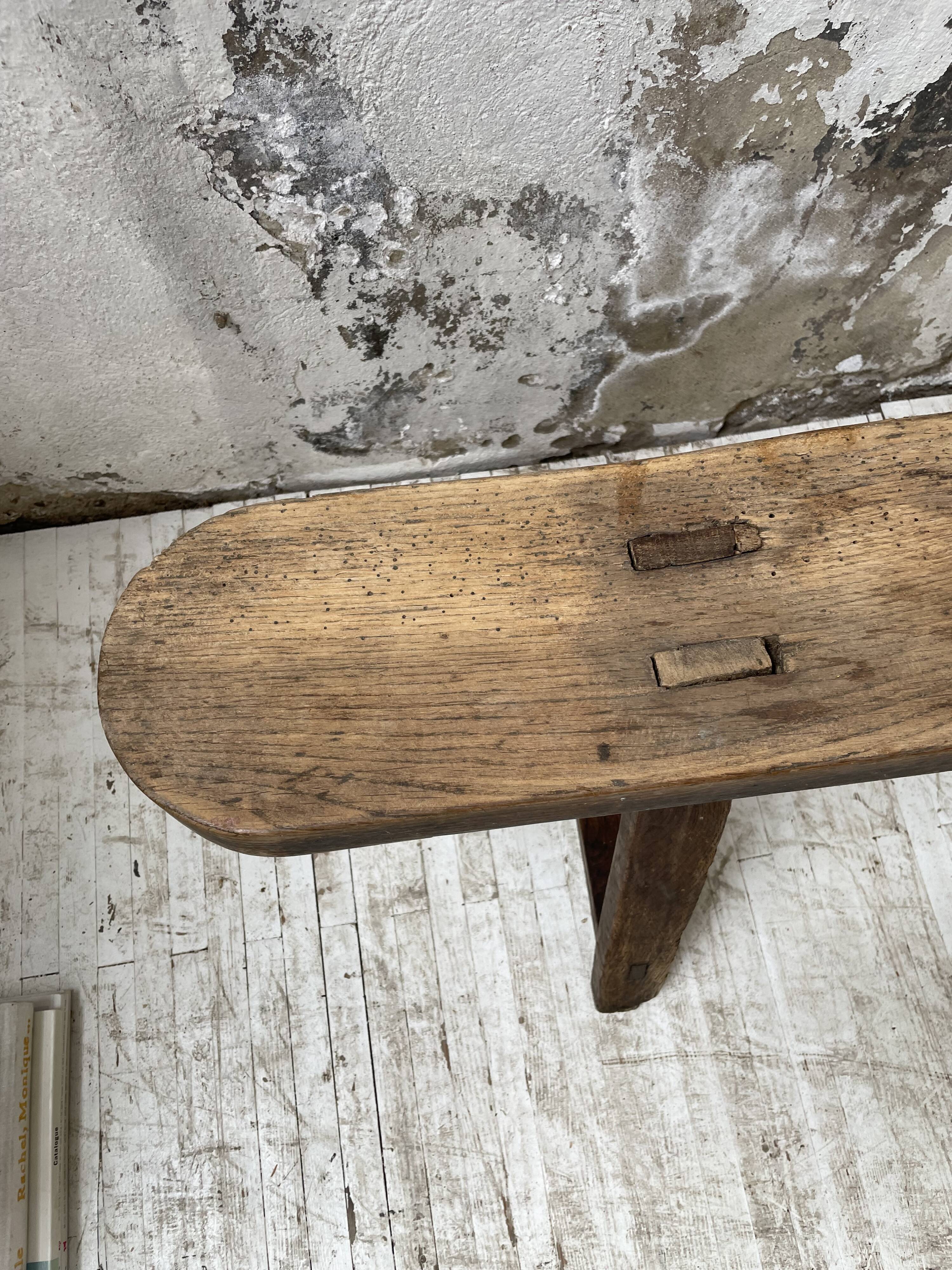 Oak farm bench 195 cm