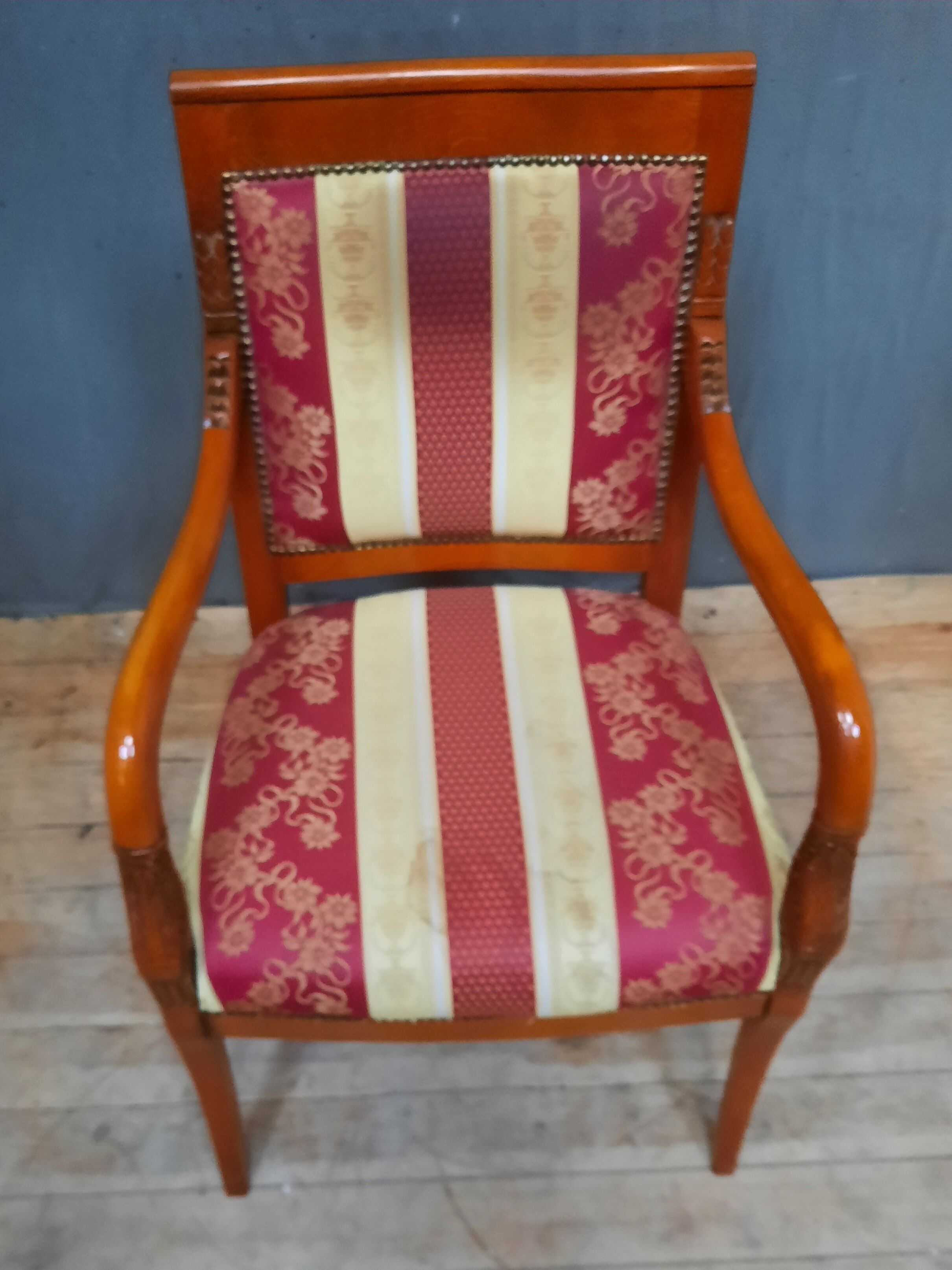 Empire style armchair
