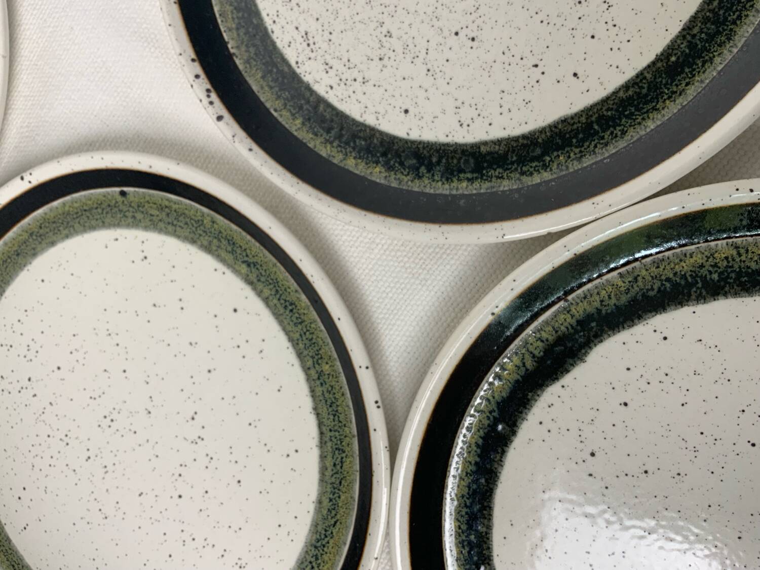 12 Vintage Dessert Plates